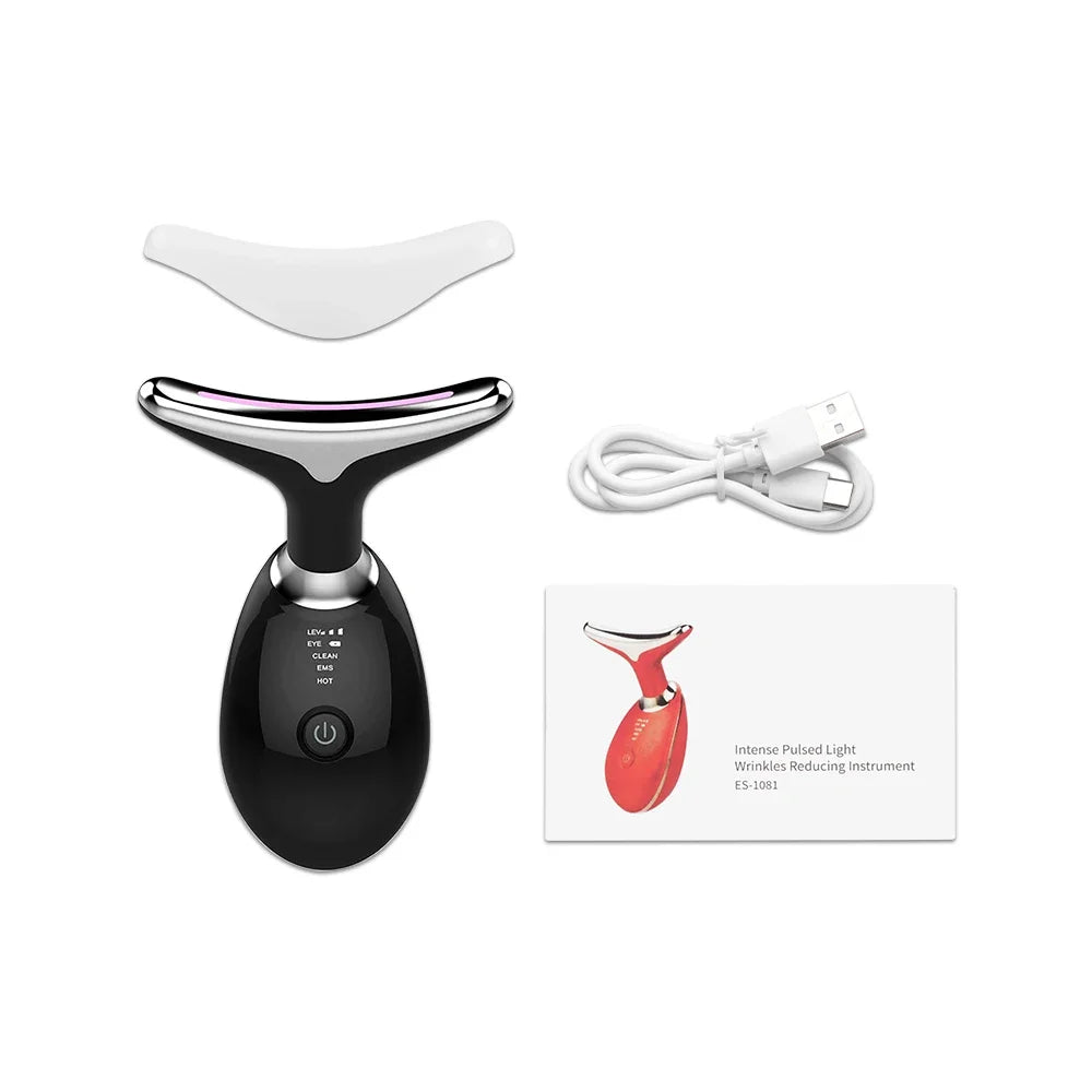 Face Neck Lift Beauty Device EMS Massager Anti Wrinkle