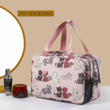 Large Capacity Wet-Dry Separation Cosmetic Bag