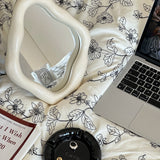 Irregular Vintage French Makeup Mirror - Desktop Ornaments
