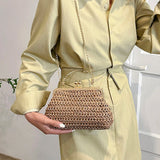 Chain Hand-woven Handbags Clutch Bag for Summer