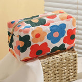Large Capacity Corduroy Makeup Bag for Women