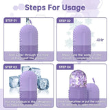 Silicone Ice Face Roller for Pore Shrinking & Dark Circles
