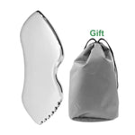 Gua Sha Board Guasha Massage for Face Stainless Steel Body Massager Facial Scraping Plate SPA  Guasha Scraper for Neck Back - Clean Vanilla