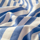 Pink Stripe Bedding Duvet Cover Set with Pillowcase