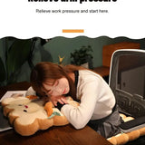 Cute Simulation Bread Toast Cushion Pillow 1pc