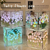 New Creative DIY Tulip Flower Night Lamp Kit