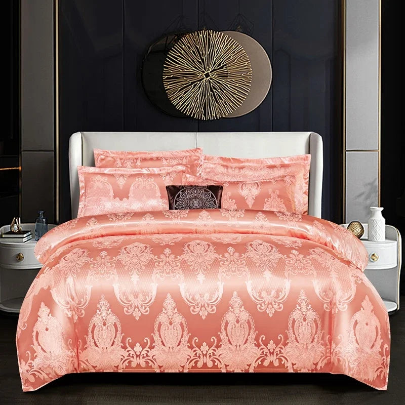 European Luxury 3pcs Duvet Cover Set, Soft Fabric