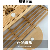 Fashion Half Moon Bamboo Shoulder Crossbody Bag