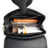 High Quality PU Leather 2 Strap Shoulder Bag