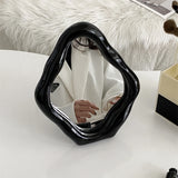 Irregular Vintage French Makeup Mirror - Desktop Ornaments