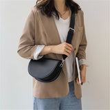 Genuine Retro Saddle Bag High Quality Leather for Women