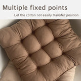 Linen Cushion Pearl Cotton Square Seat Pad Mat