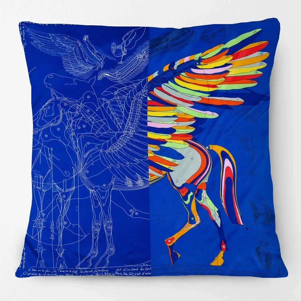Fashion Multicolor Horse Head Cushion Covers 45X45CM