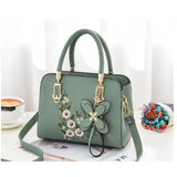 Large Capacity Lychee Pattern Crossbody Bag