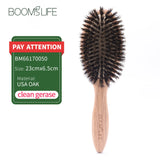 BOOMSLIFE Boar Bristle Hair Brush for Women
