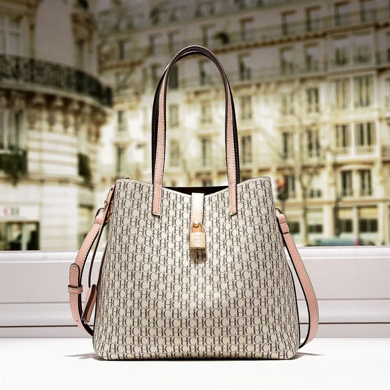 CH Premium Versatile Leather Crossbody Bag Ladies Fashion