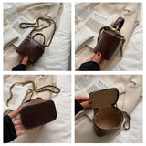 Small Shoulder Bucket Bag For Women Classic Mini