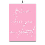 Matisse Woman Leaf Flower Drink Pink Canvas Art  Clean Vanilla Store