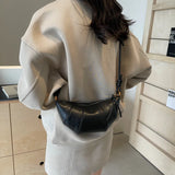 Women's Vintage Dumpling Crossbody Tote Bag