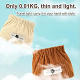 Corduroy Elastic Storage Bag for Women - Large Capacity