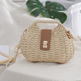 New Fashionable Women's Hand-held Straw Bag