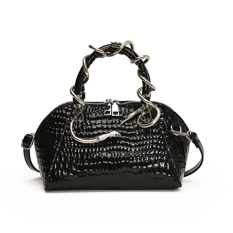 MOODS Designer Luxury Crocodile Pattern Bag