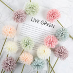 Elegant Hydrangea Artificial Flowers Bouquet  Clean Vanilla Store