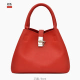 Large Capacity Lychee Pattern Crossbody Bag