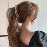 Matte Vintage Banana Clip for All Hair Types