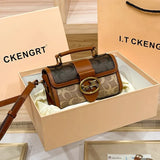 New Minimalist Fashionable Small Handbag -  Portable Box Bag