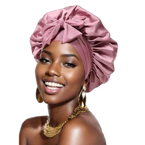 100% Pure Mulberry Silk Bonnet - Clean Vanilla