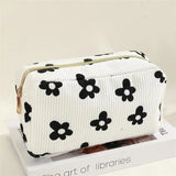Large Capacity Corduroy Makeup Bag for Women