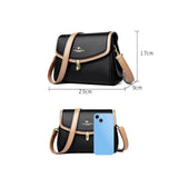 High Quality PU Leather 2 Strap Shoulder Bag