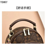 Large Capacity Lychee Pattern Women’s Shoulder Bag