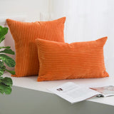 Corduroy Striped Cushion Cover 30x50cm Soft Case