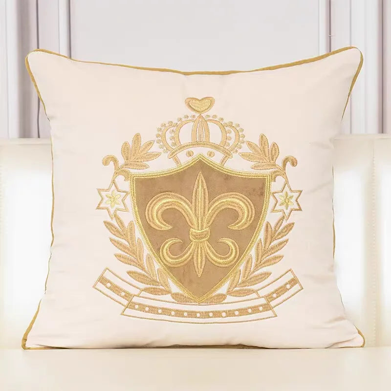 European Style Retro Cushion Cover for Sofa