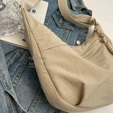 Lightweight Large Capacity Canvas Crossbody Bag