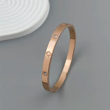 New Four-Leaf Clover Gold-Plated Bracelet