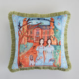 Luxury Tiger Printing Velvet Pillowcase 45x45cm
