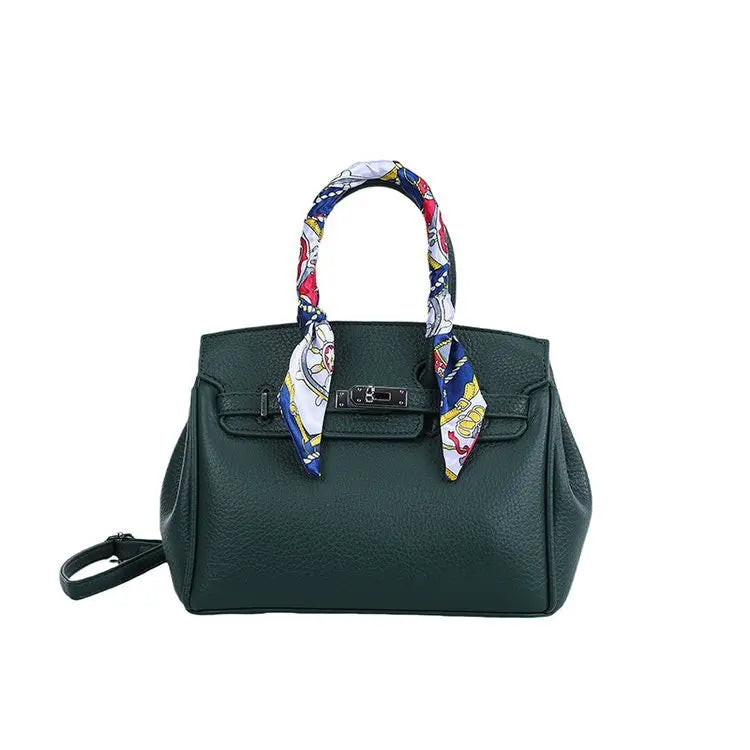2025 New Retro Kelly Bag with Large Capacity