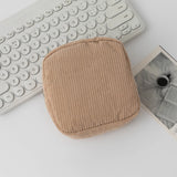 Fashion Corduroy Women Makeup Storage Pouch Small