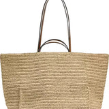 Casual Large Capacity Woven Straw Tote Bag 2025