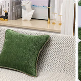 Olanly Chenille Cushion Cover Soft Velvet 50x50cm