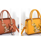 Large Capacity Lychee Pattern Crossbody Bag