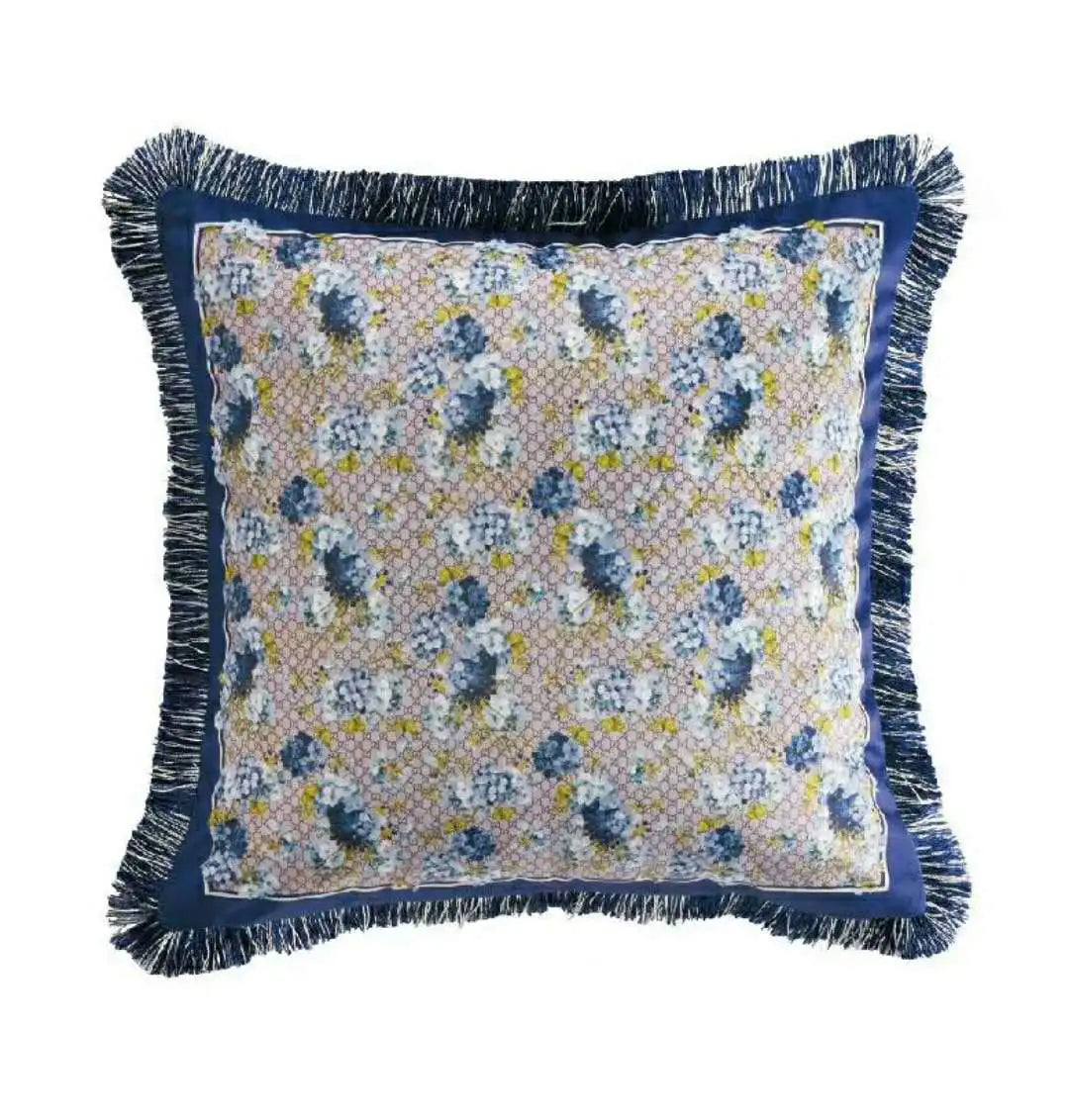 Luxury Tiger Printing Velvet Pillowcase 45x45cm