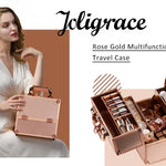 Makeup Case Portable Travel Organizer for Women  Clean Vanilla Store