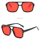 Trendy High-End Square UV Resistant Sunglasses