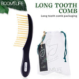 Luxurious Sandalwood Hair Brush for Scalp Massage