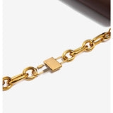 Small Leather Saddle Armpit Bags for Women Summer