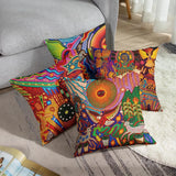 Colorful Bohemian Throw Pillow Cover for Home Decor